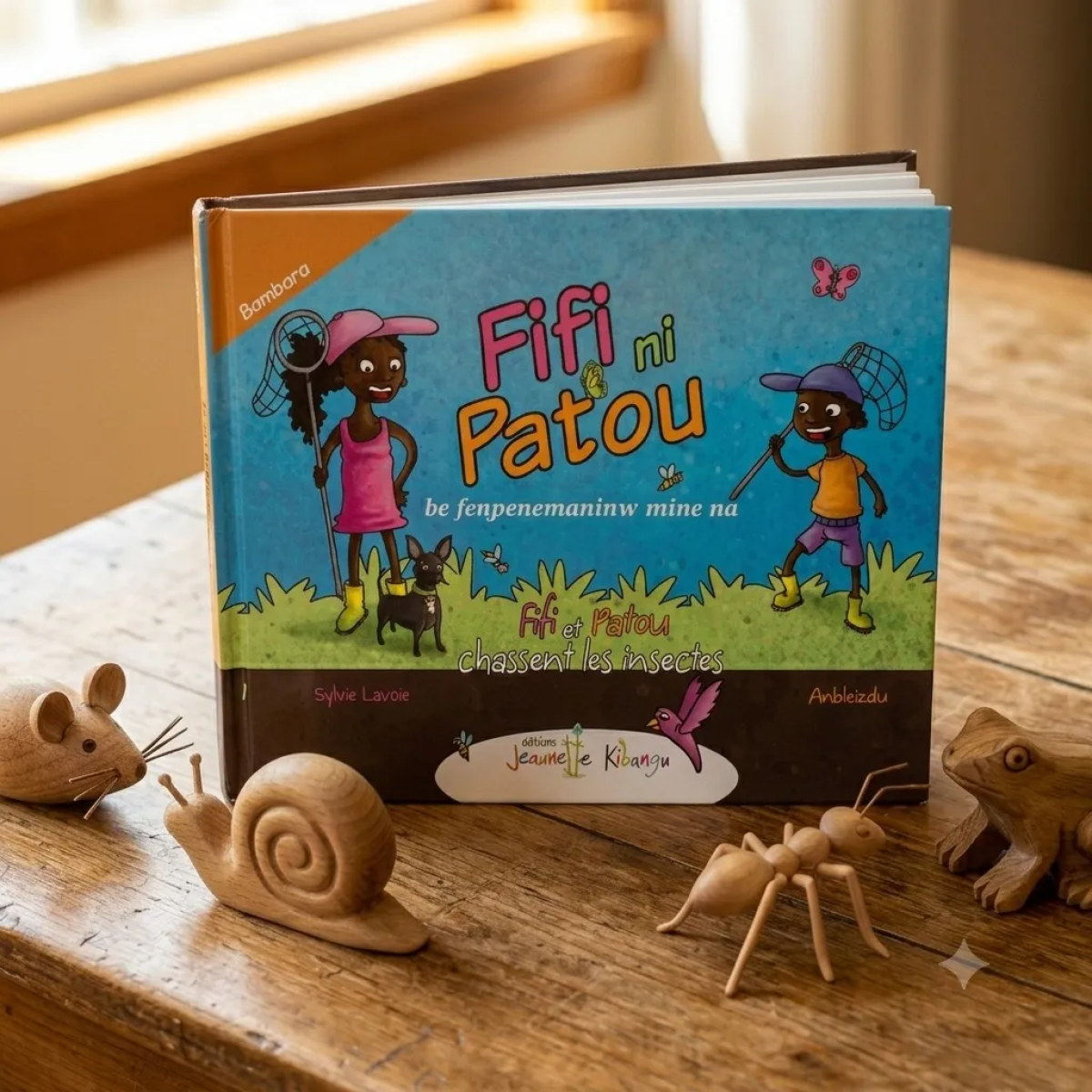 Fifi et Patou chassent les insectes 🐝